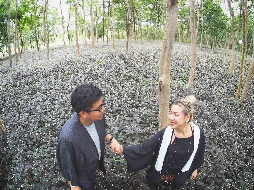 Customer wearing Sumo Vintage